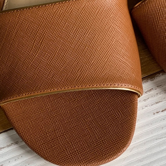 Michael Kors Joy Slide - Leather - Size US 8 - Never worn! With original box - Picture 11 of 15